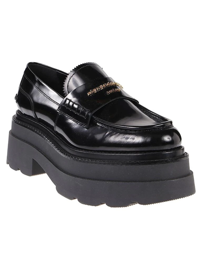 商品Alexander Wang|Carter Platform Loafers,价格¥6141,第2张图片详细描述