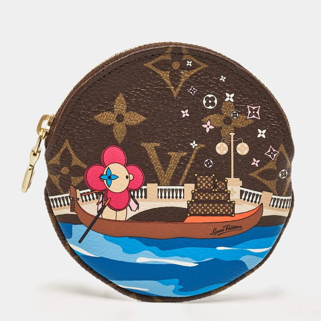 商品[二手商品] Louis Vuitton|Louis Vuitton Monogram Canvas Christmas Vivienne Venice Coin Purse,价格¥4264,第1张图片