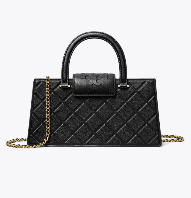 商品Tory Burch|汤丽柏琦TB Fleming East-West 托特包单肩斜挎（香港仓发货）,价格¥3680,第1张图片