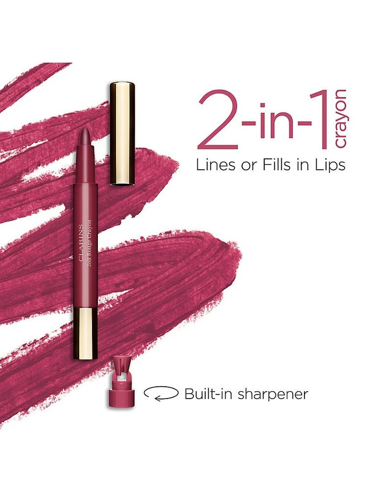 商品Clarins|Joli Rouge 2-in-1 Lip Liner,价格¥187,第4张图片详细描述