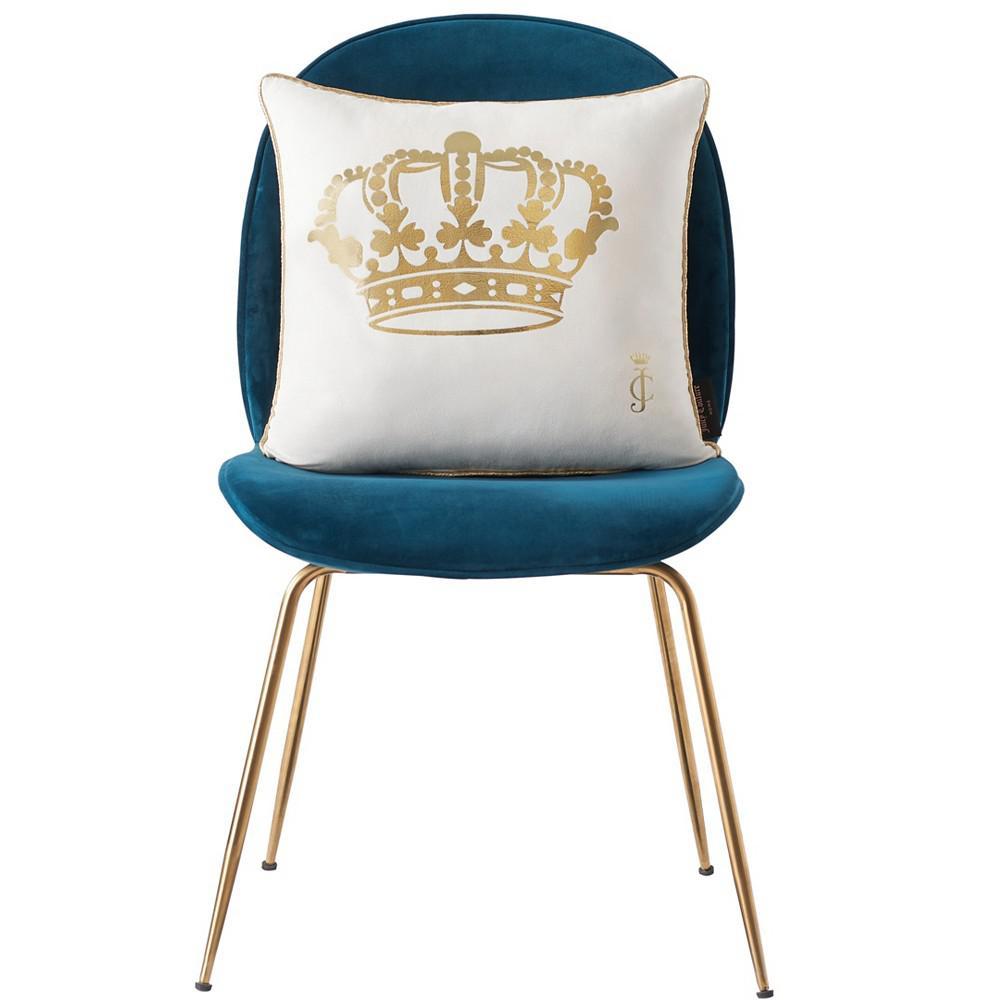 商品Juicy Couture|Royal Crown Decorative Pillow, 18" x 18",价格¥283,第7张图片详细描述