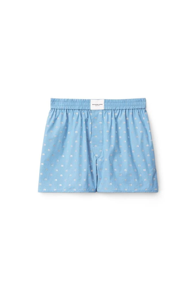 商品Alexander Wang|HOTFIX BOXER SHORT IN COTTON NYLON,价格¥2268,第1张图片