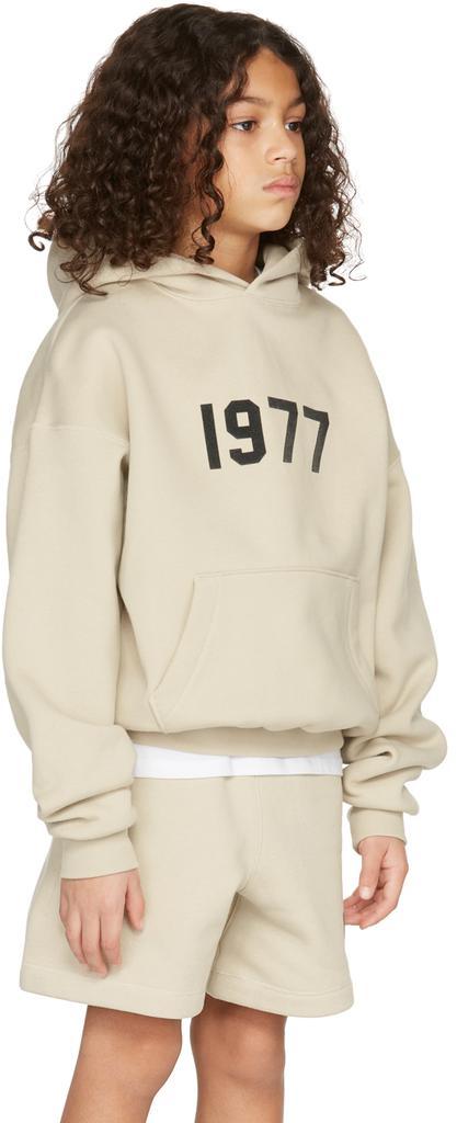 商品Essentials|Kids Beige '1977' Hoodie,价格¥291,第5张图片详细描述