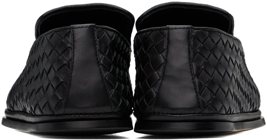 商品Bottega Veneta|Black Intrecciato Slippers,价格¥11067,第2张图片详细描述