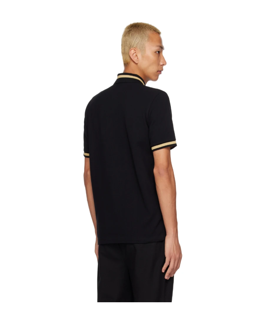 商品【商品预售7天】 Fred Perry|Fred Perry 男士T恤 M2157BLACKCHAMPAGNE 黑色,价格¥667,第5张图片详细描述