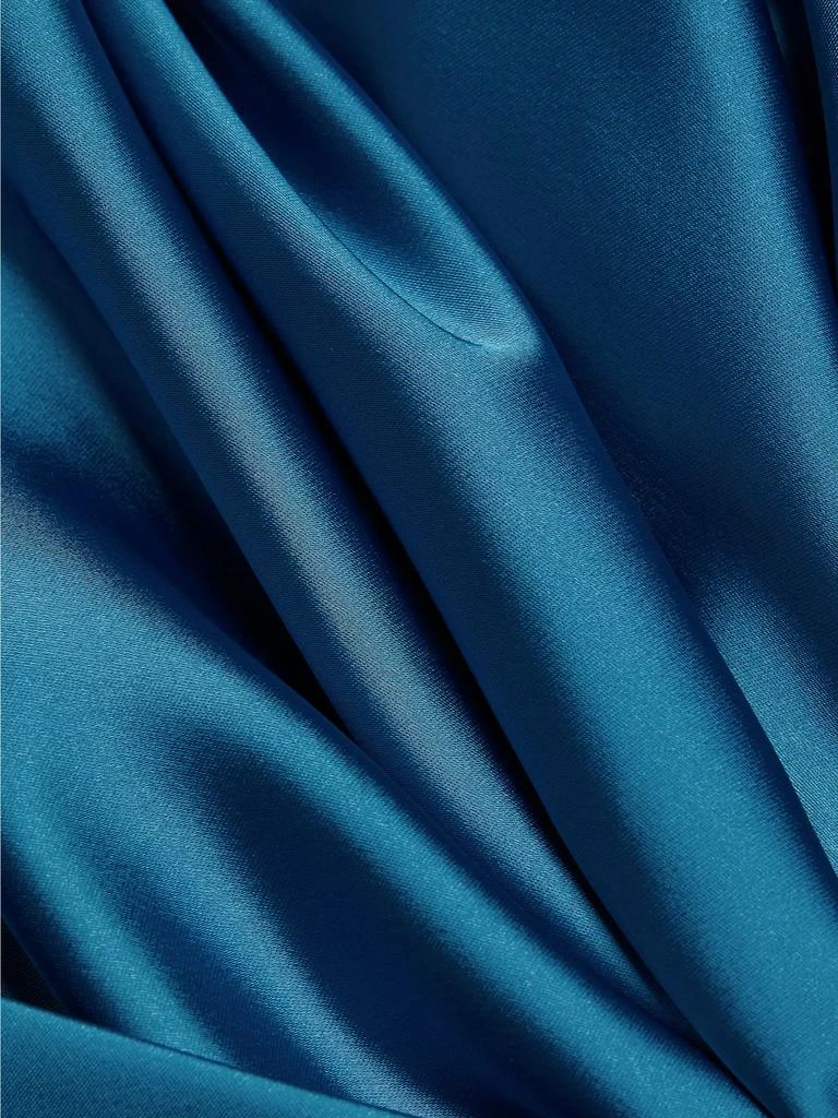 August Satin Cape Midi-Dress 商品