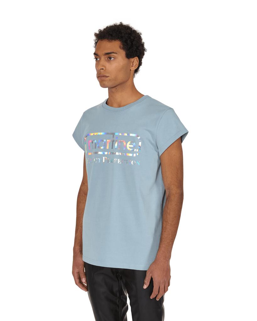 Cap Sleeve Perfection T-Shirt Blue商品第3张图片规格展示