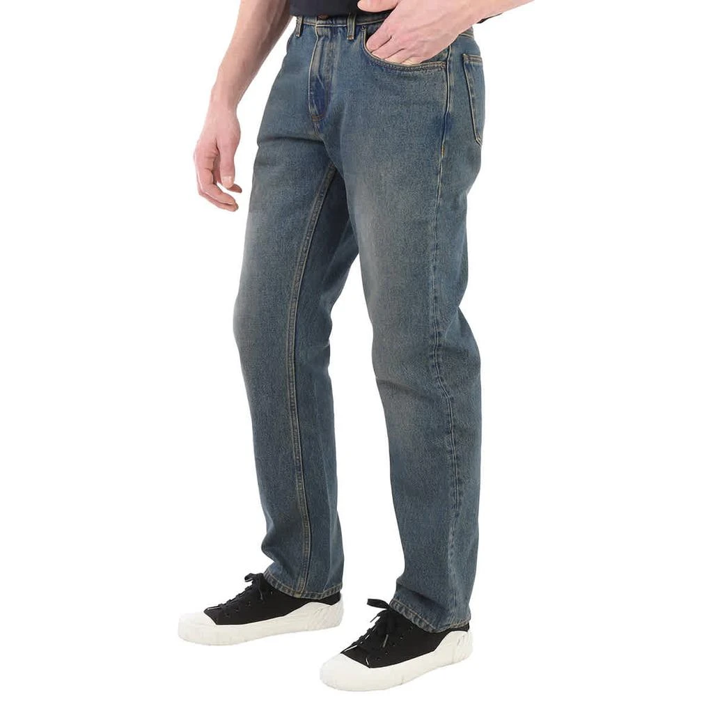 商品Burberry|Burberry Mens Indigo Straight Fit Washed Denim Jeans, Waist Size 30R,价格¥1593,第3张图片详细描述