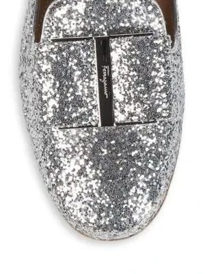 商品Salvatore Ferragamo|Glitter Loafers,价格¥2888,第5张图片详细描述