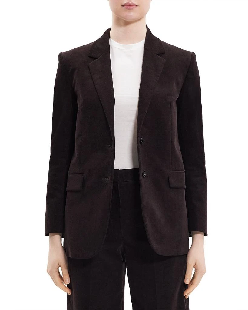 商品Theory|Slim Fit Tailored Two Button Jacket,价格¥2190,第1张图片