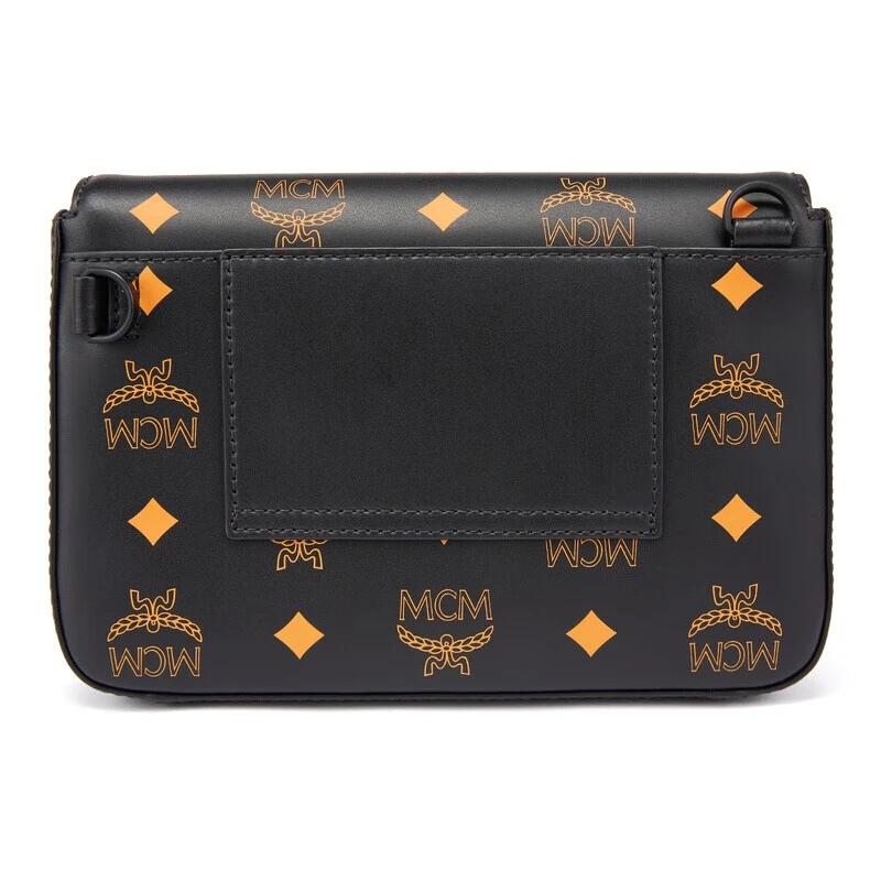 MCM 明星同款Millie Color Splash Logo小号单肩斜挎包 男女同款 MMRBASX05O9001 商品