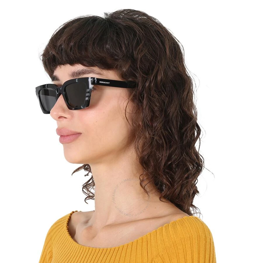 商品Burberry|Briar Dark Gray Square Ladies Sunglasses BE4392U 405187 52,价格¥781,第2张图片详细描述