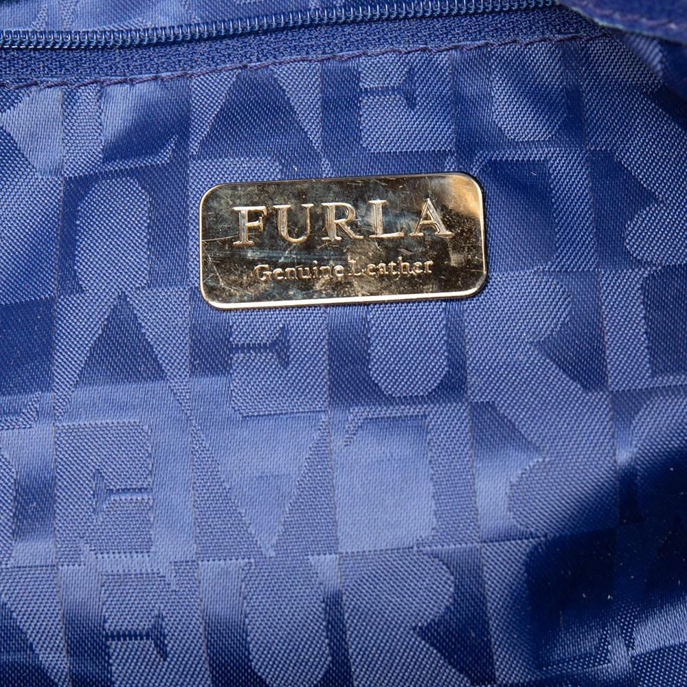 Furla Blue Leather Tote 商品