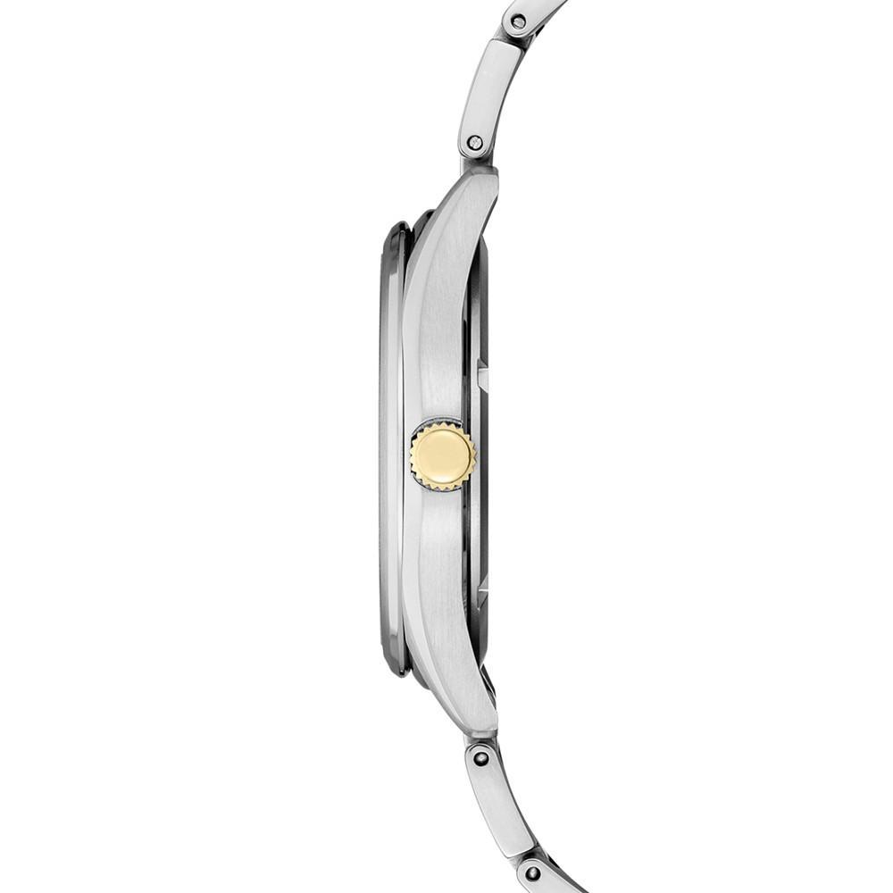 商品Seiko|Men's Essential Two-Tone Titanium Bracelet Watch 40mm,价格¥2768,第4张图片详细描述