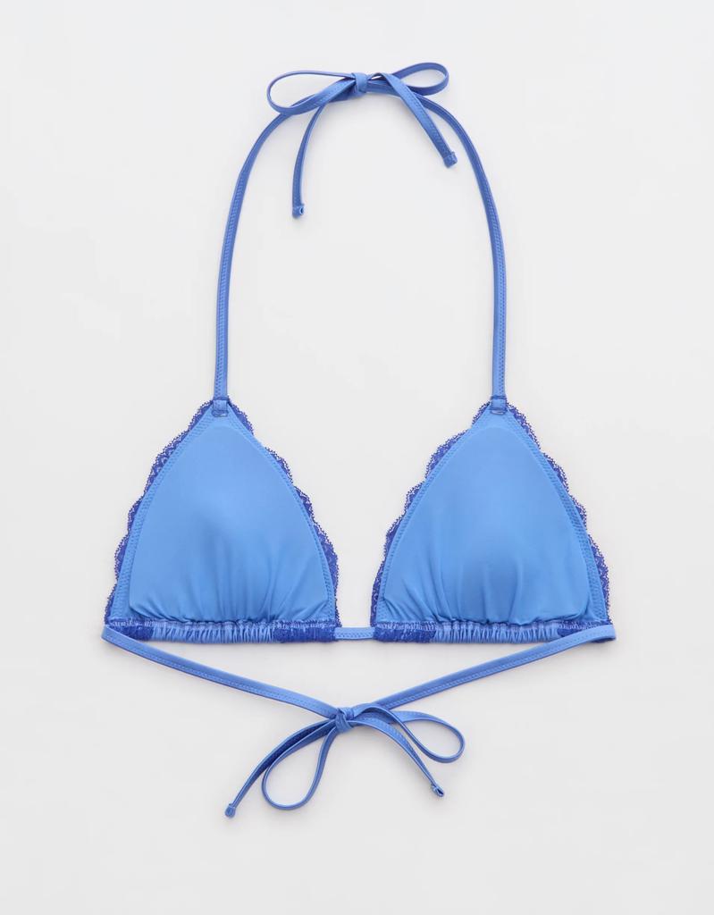 Aerie The Sun-Lover Shine Lace Bikini Top – On Sale Now with