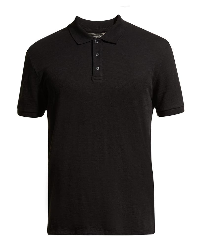商品Vince|Classic Slub Cotton Polo Shirt,价格¥699,第5张图片详细描述