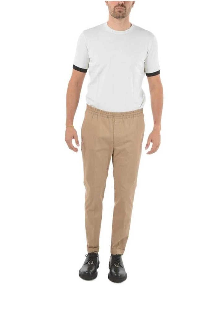 商品Neil Barrett|Neil barrett men's beige other materials pants,价格¥2281,第4张图片详细描述