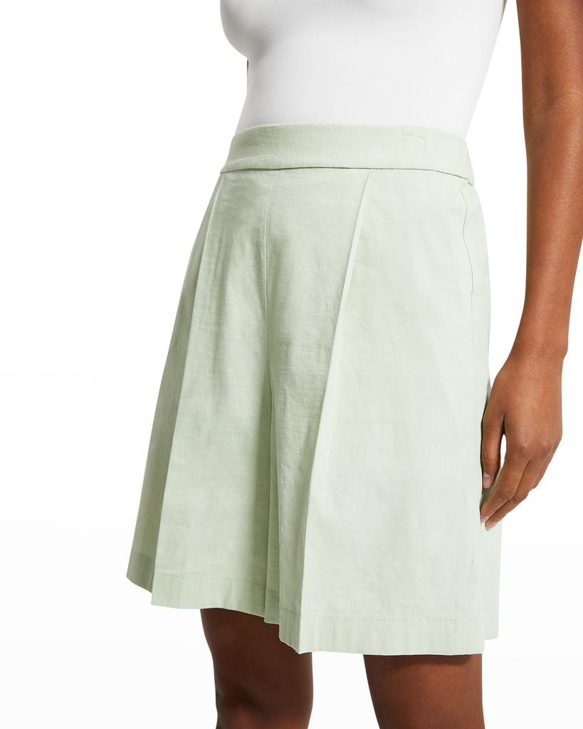 Eco Crunch Pleated Pull-On Shorts商品第6张图片规格展示