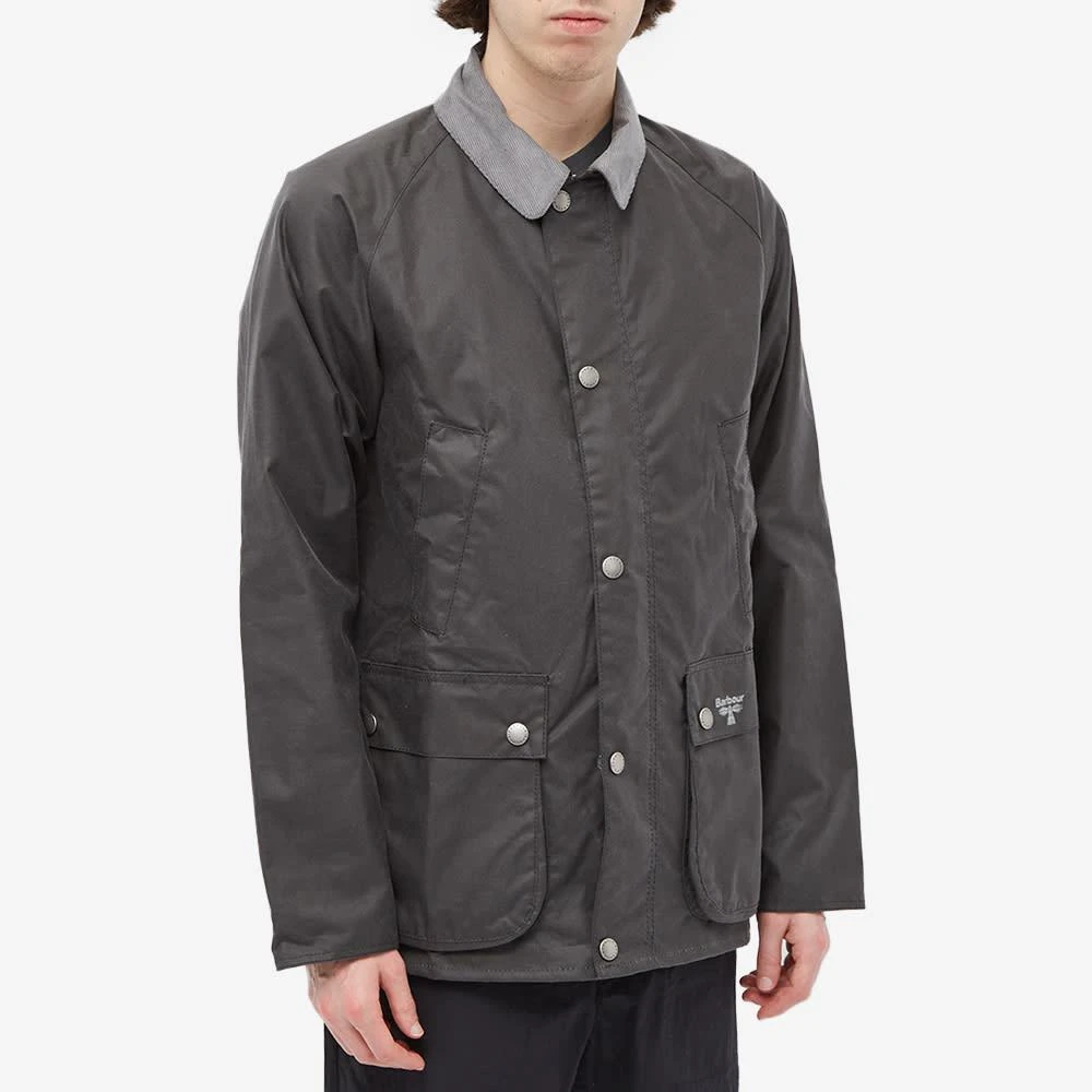 商品Barbour|Barbour Beacon Contrast Collar Bedale Wax Jacket,价格¥1165,第5张图片详细描述