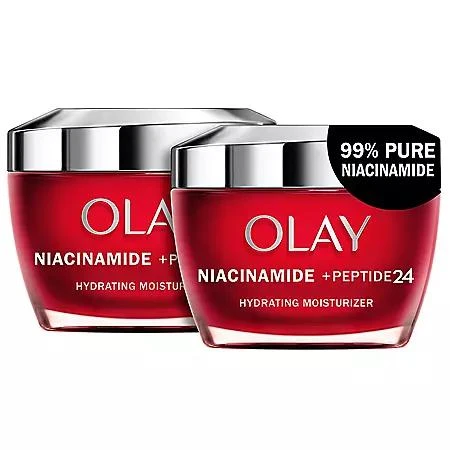 商品Olay|Olay Regenerist Niacinamide + Peptide 24 Face Moisturizer (1.7 oz., 2 pk.),价格¥384,第1张图片