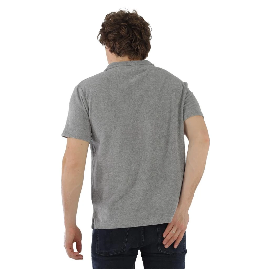 商品Ralph Lauren|Grey Custom Slim-fit Short Sleeve Terry Polo Shirt,价格¥659-¥779,第3张图片详细描述