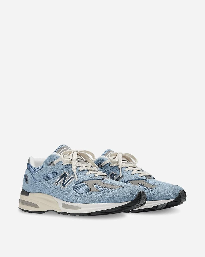 商品New Balance|Made in UK 991v2 Grounded Pastels Sneakers Celestial Blue,价格¥1813,第2张图片详细描述