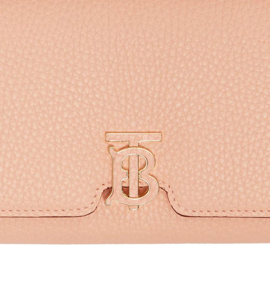 商品Burberry|Leather TB Monogram Continental Wallet,价格¥5488,第5张图片详细描述