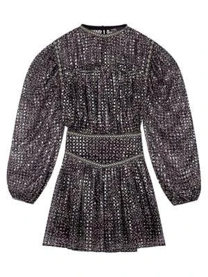 商品Maje|Rimix Sequin Mini Dress,价格¥740,第3张图片详细描述