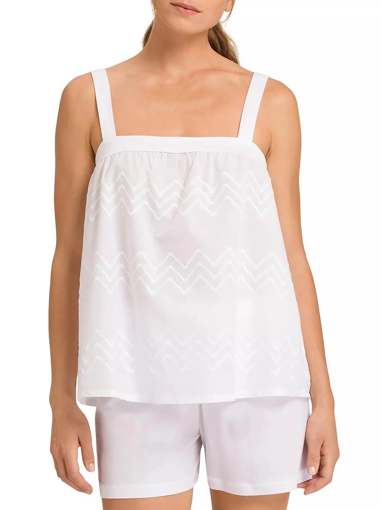 商品Hanro|Vivia Two-Piece Pajama Set,价格¥692,第3张图片详细描述