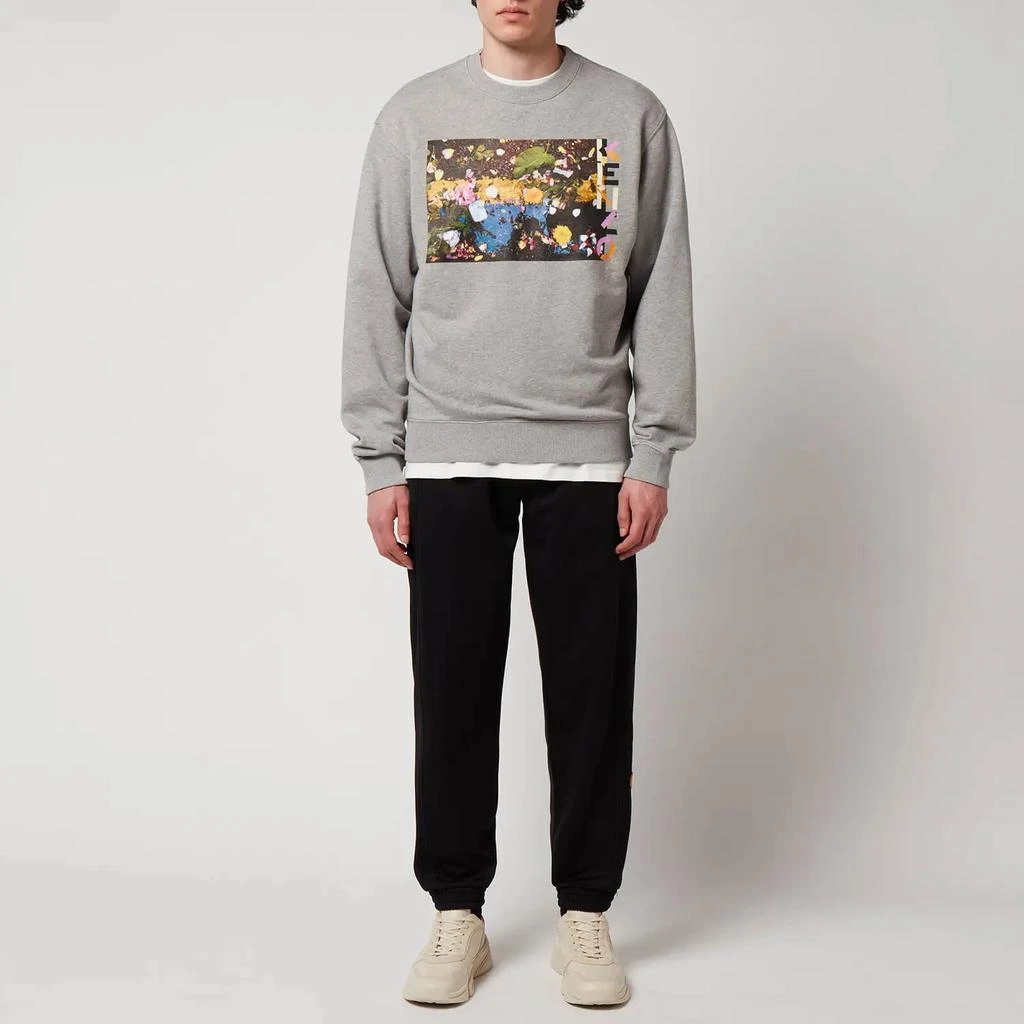 商品Kenzo|KENZO Men's Seasonal Graphic Classic Sweatshirt - Pearl Grey,价格¥784,第3张图片详细描述