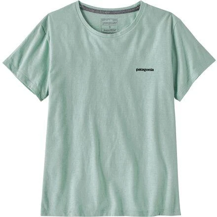 商品Patagonia|P-6 Logo Crew T-Shirt - Women's,价格¥258,第4张图片详细描述