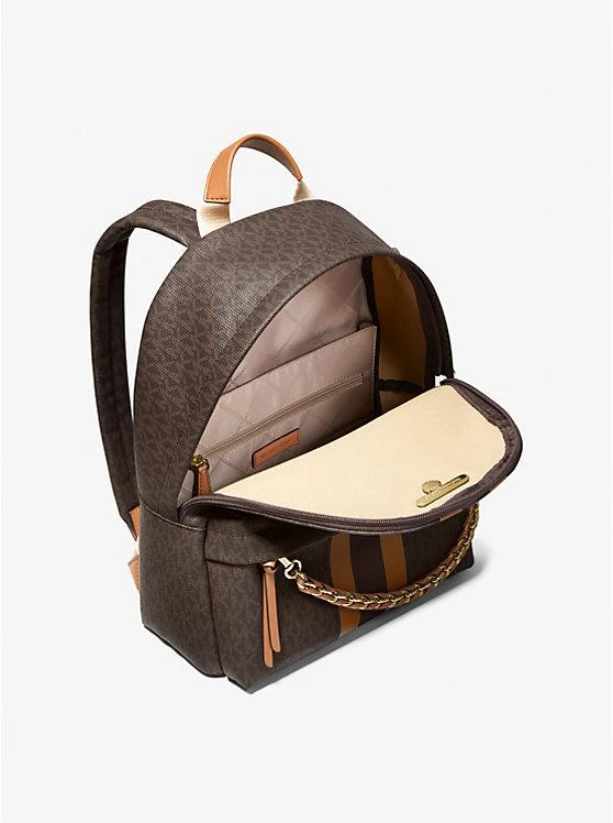 商品Michael Kors|Slater Medium Logo Stripe Backpack,价格¥1947,第2张图片详细描述
