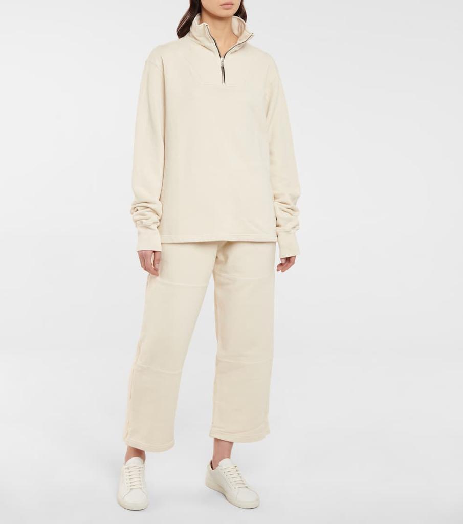 商品Les Tien|Cotton half-zip sweatshirt,价格¥1013,第4张图片详细描述