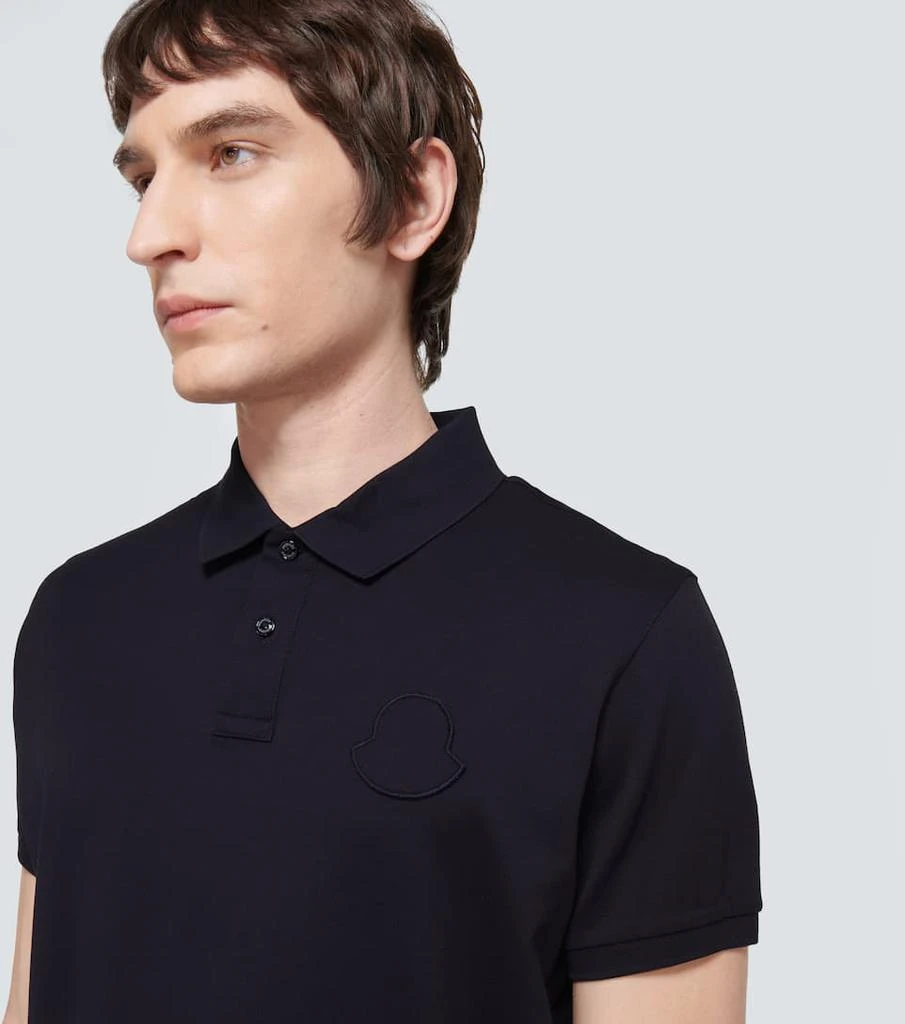 商品Moncler|棉质Polo T恤,价格¥2587,第5张图片详细描述