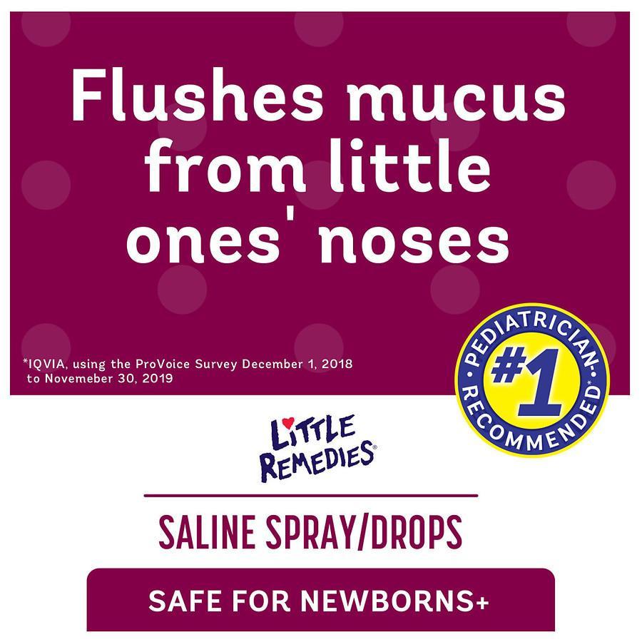 商品Little Remedies|Saline Spray and Drops,价格¥35,第4张图片详细描述