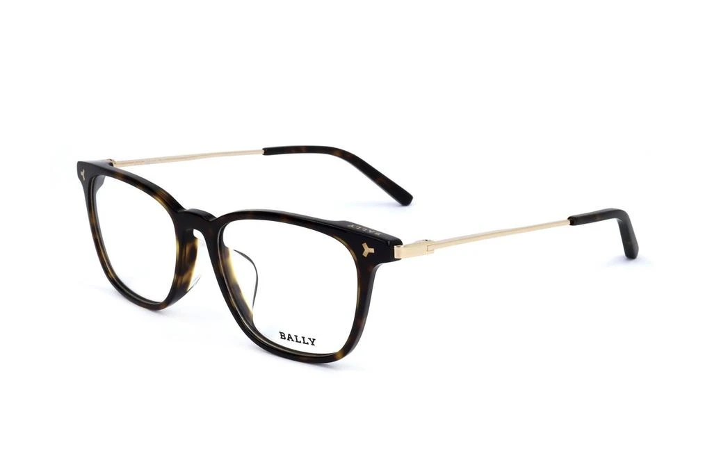 商品Bally|Bally Tortoise Shell Rectangle Frame Glasses,价格¥647,第2张图片详细描述