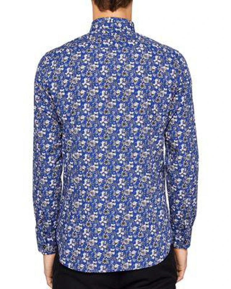 商品Ted Baker London|Bellla Printed Floral Regular Fit Button-Down Shirt ,价格¥482,第2张图片详细描述