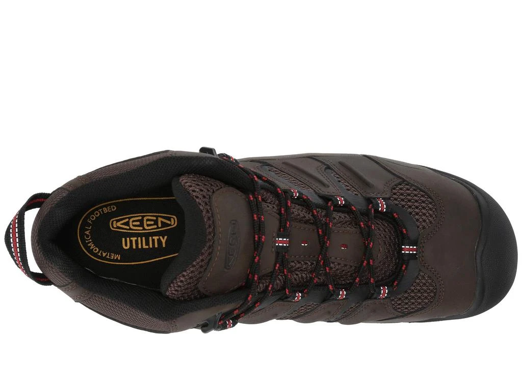 商品Keen|Lansing Mid Waterproof Steel Toe,价格¥1078,第2张图片详细描述