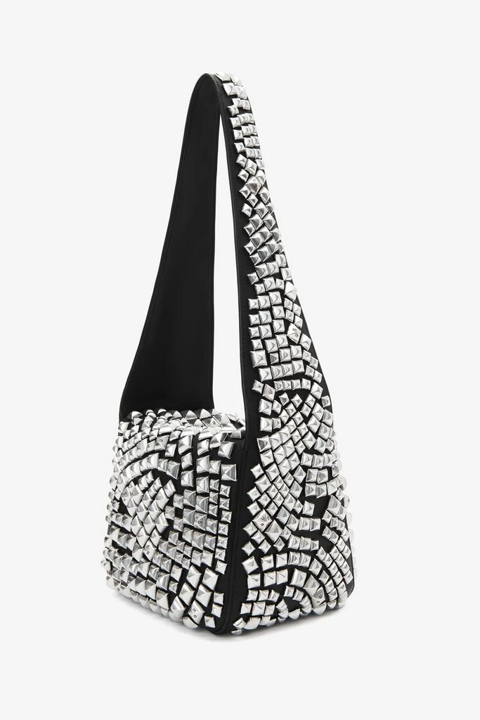 Spike Small Hobo Bag In Studded Leather 商品