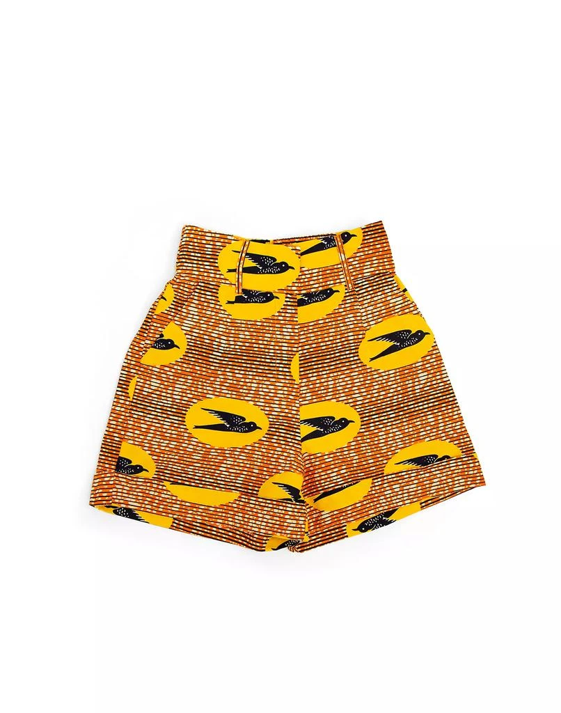 商品Madewell|CHEN BURKETT NEW YORK Hawksbill Shorts Orange,价格¥784,第3张图片详细描述