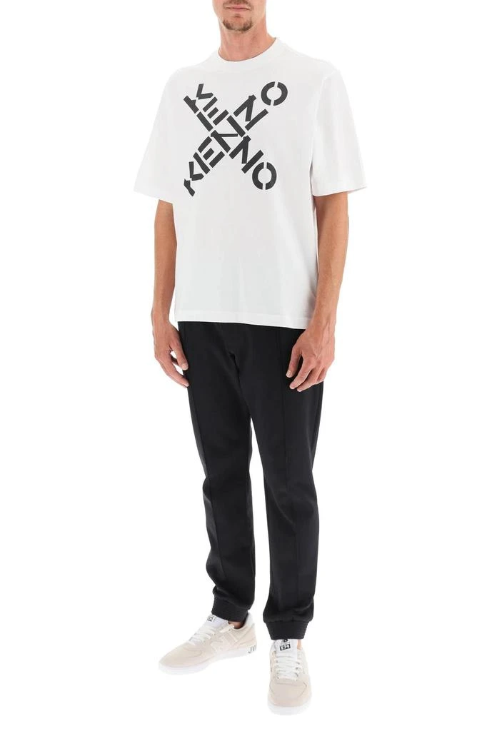 商品Kenzo|logo字母印花短袖t恤 男款 白色,价格¥544,第2张图片详细描述