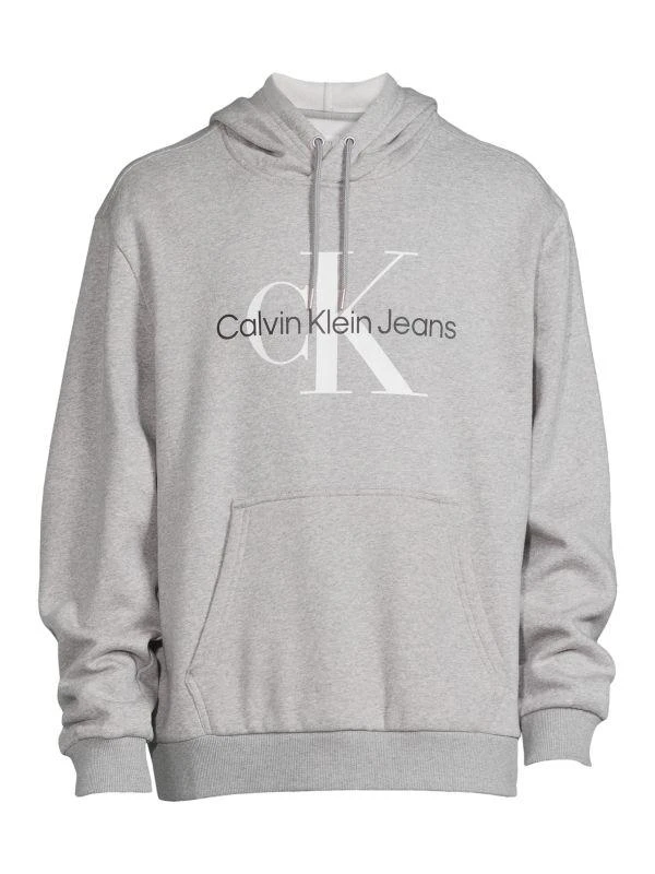 商品Calvin Klein|Logo Heathered Hoodie,价格¥202,第3张图片详细描述