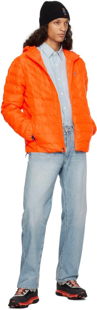 商品Ralph Lauren|Orange Hooded Jacket,价格¥1391,第4张图片详细描述