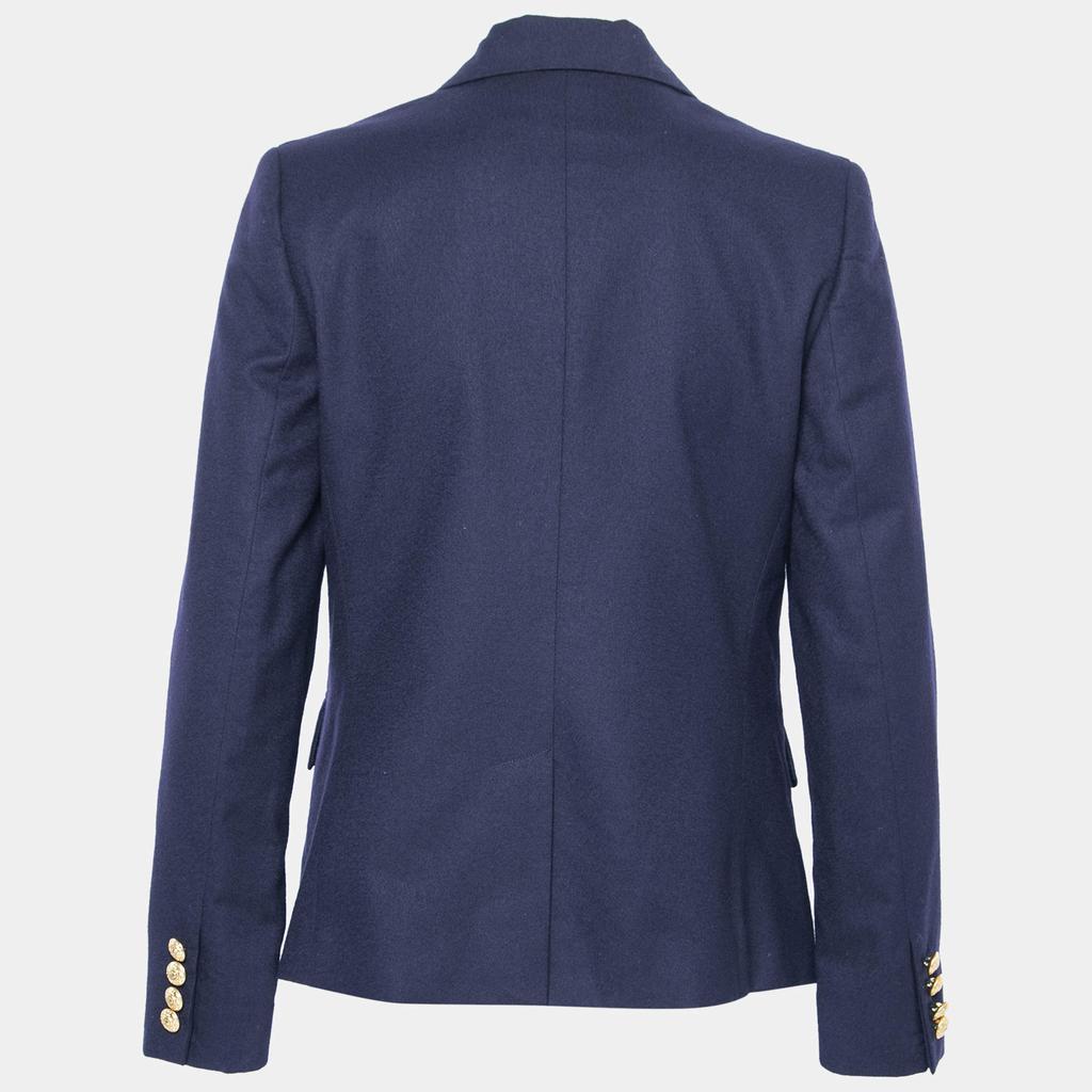 商品[二手商品] Ralph Lauren|Polo By Ralph Lauren Navy Blue Wool Single Breasted Blazer M,价格¥1839,第4张图片详细描述