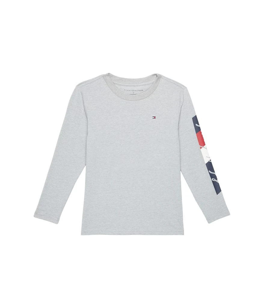 商品Tommy Hilfiger|Knockout Script Long Sleeve Tee (Little Kids),价格¥154,第1张图片