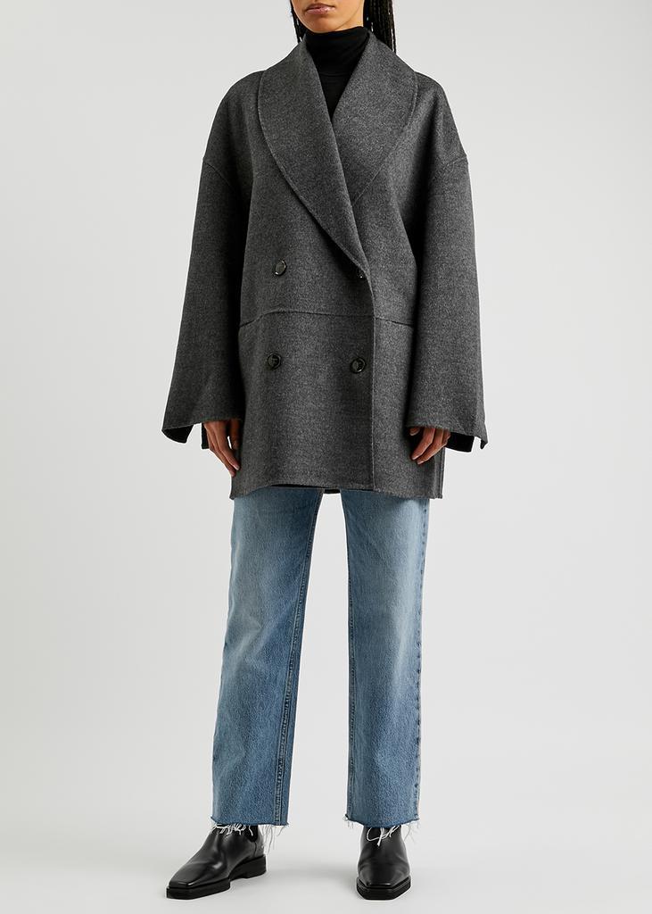 商品Totême|Double-breasted wool coat,价格¥6610,第6张图片详细描述