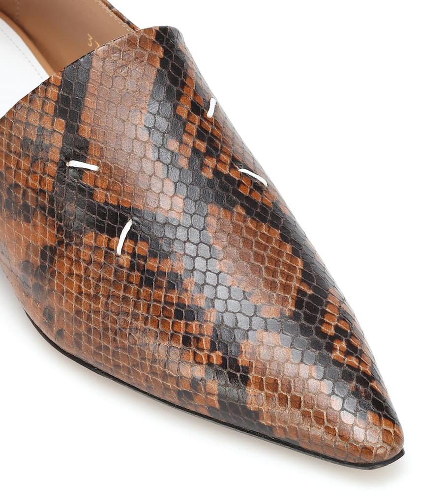 蛇纹皮革鞋履商品第6张图片规格展示