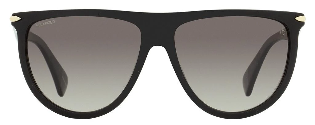 商品Rag & Bone|Rag & Bone Women's Serena Sunglasses RNB1056S 807WJ Black 57mm,价格¥436,第2张图片详细描述