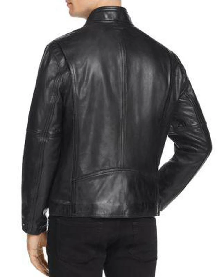 商品Marc New York by Andrew Marc|Emerson Moto Leather Jacket,价格¥3690,第2张图片详细描述