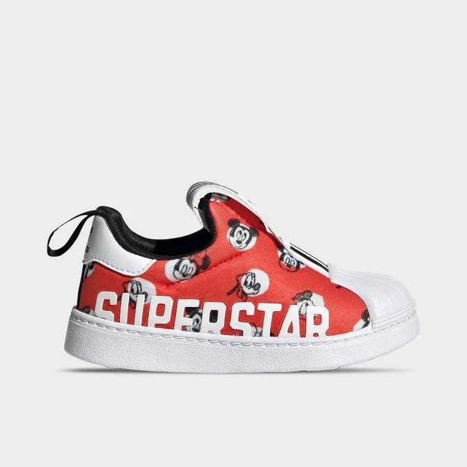 商品Adidas|Kids' Toddler adidas Originals x Disney Superstar 360 X Slip-On Casual Shoes,价格¥371,第1张图片